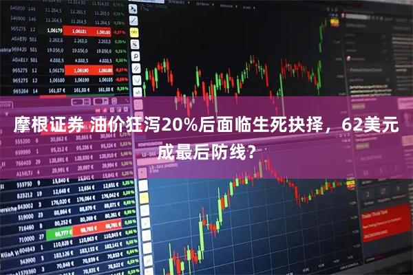 摩根证券 油价狂泻20%后面临生死抉择，62美元成最后防线？